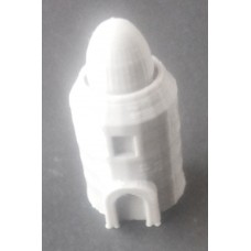 Small Cylindrical Building